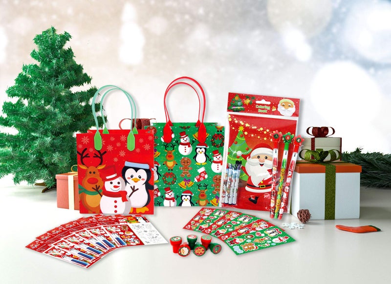 TINYMILLS Tiny Mills 24 Pcs Christmas Holidays Stampers for Kids Party Favors  Christmas Stocking Stuffers  Pinata Fillers  Toddler Kids Crafts  Goody Bag Filler  Party Toys  Classroom Rewards Carnival Prizes - Image 5